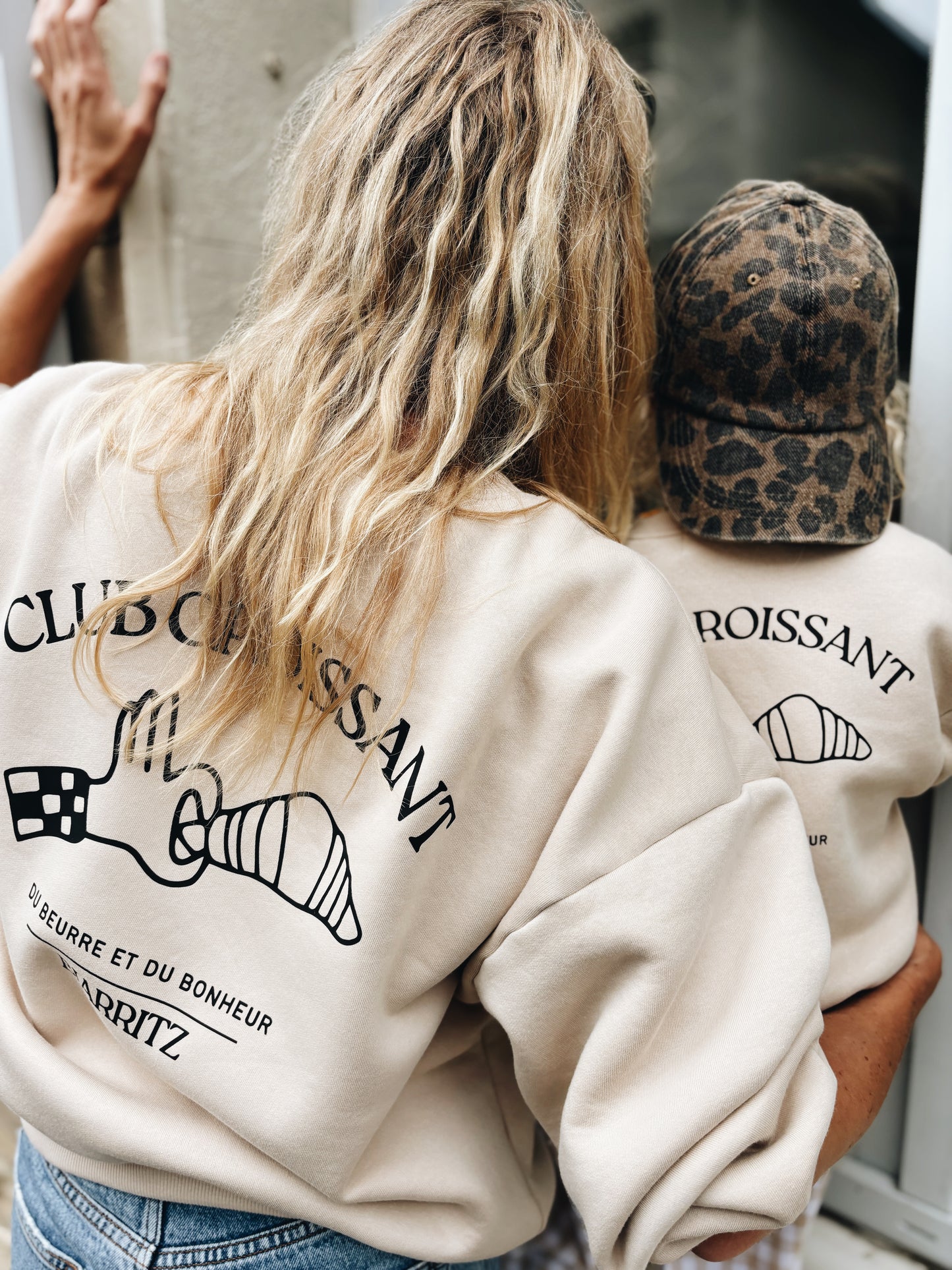 Sweat Adulte "Club croissant" À Personnaliser
