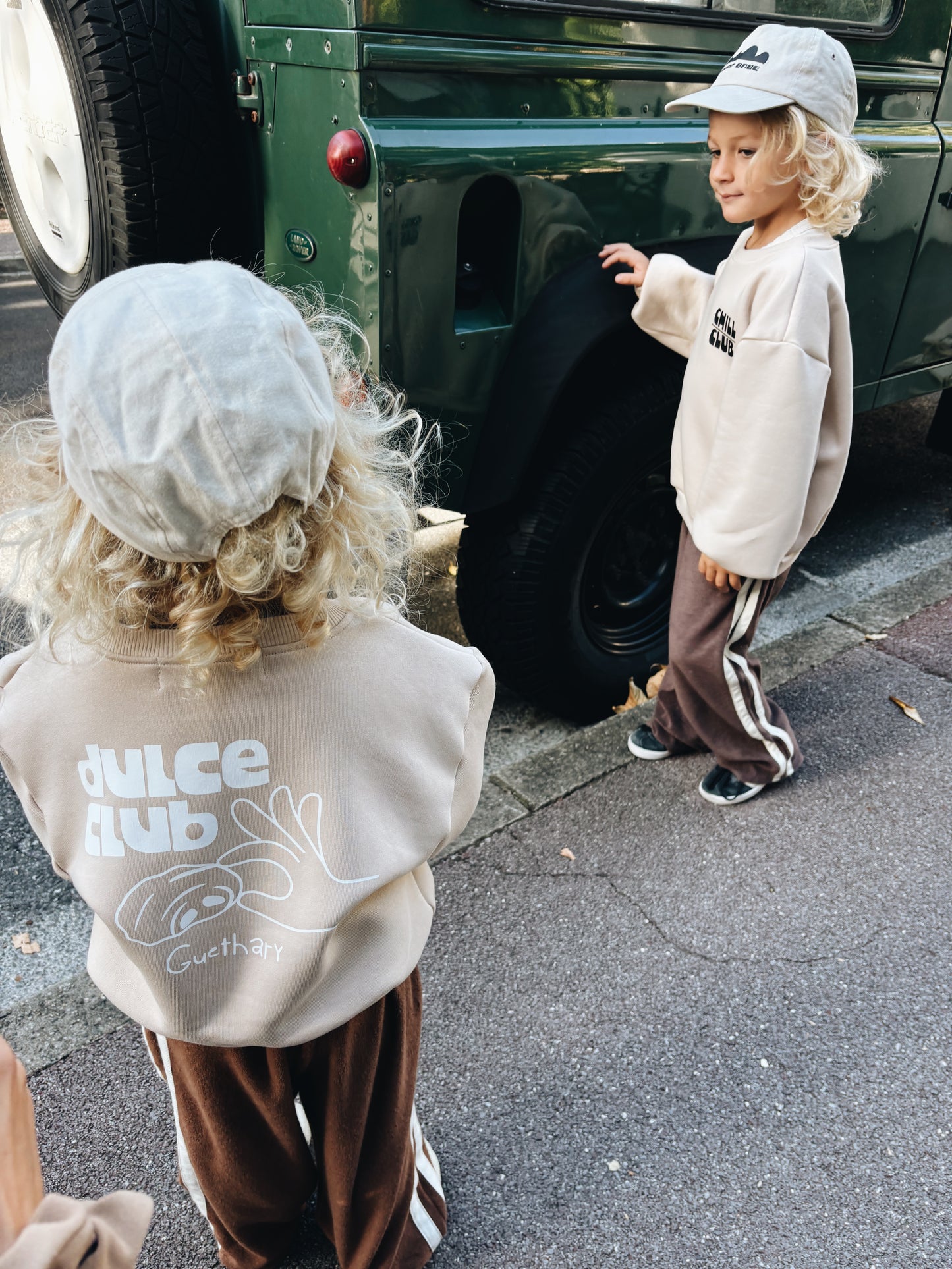 Sweat "Dulce Club" À Personnaliser - Avoine