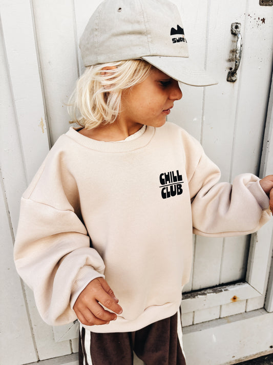 Sweat "Chill Club" À Personnaliser - Avoine