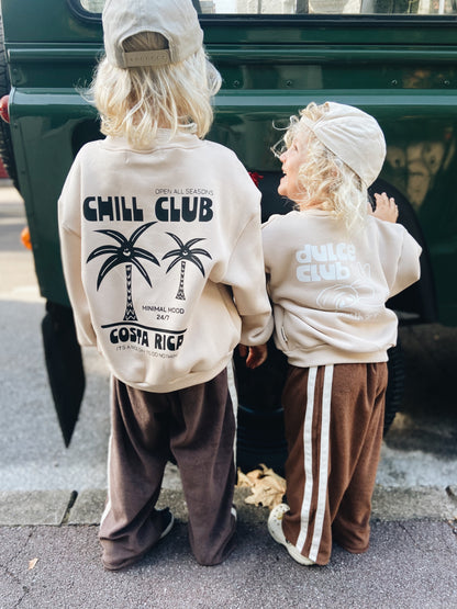 Sweat "Chill Club" À Personnaliser - Avoine