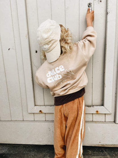 Sweat "Dulce Club" À Personnaliser - Avoine