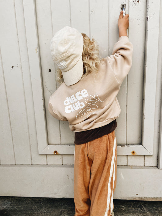 Sweat "Dulce Club" À Personnaliser - Avoine