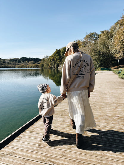 Sweat Adulte "Coffee lover club" À Personnaliser