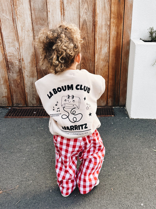 Sweat "Le Boum Club" À Personnaliser - Avoine