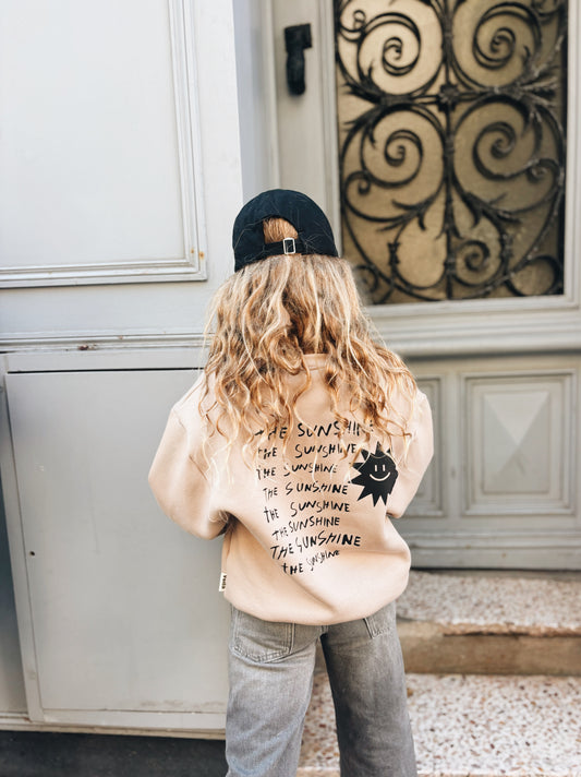 Sweat "The Sunshine" - Beige Foncé