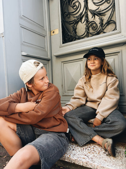 Sweat "The Sunshine" - Beige Foncé