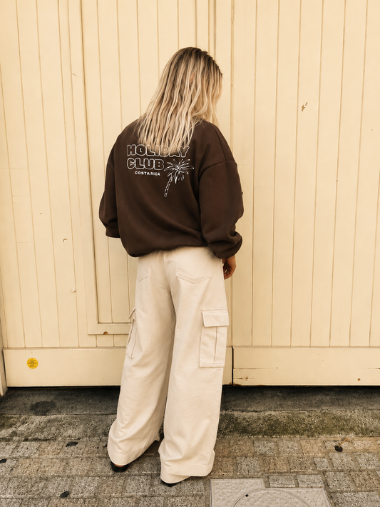 Sweat Adulte "Holiday Club" À Personnaliser