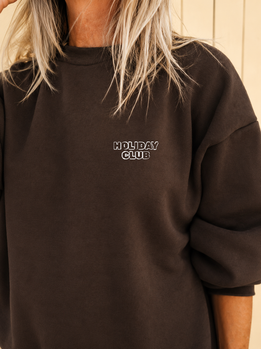 Sweat Adulte "Holiday Club" À Personnaliser