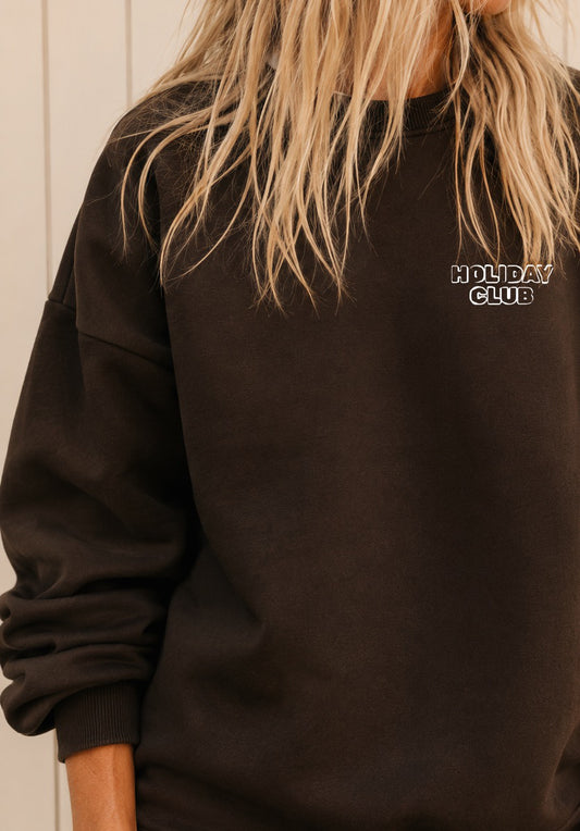 Sweat Adulte "Holiday Club" À Personnaliser