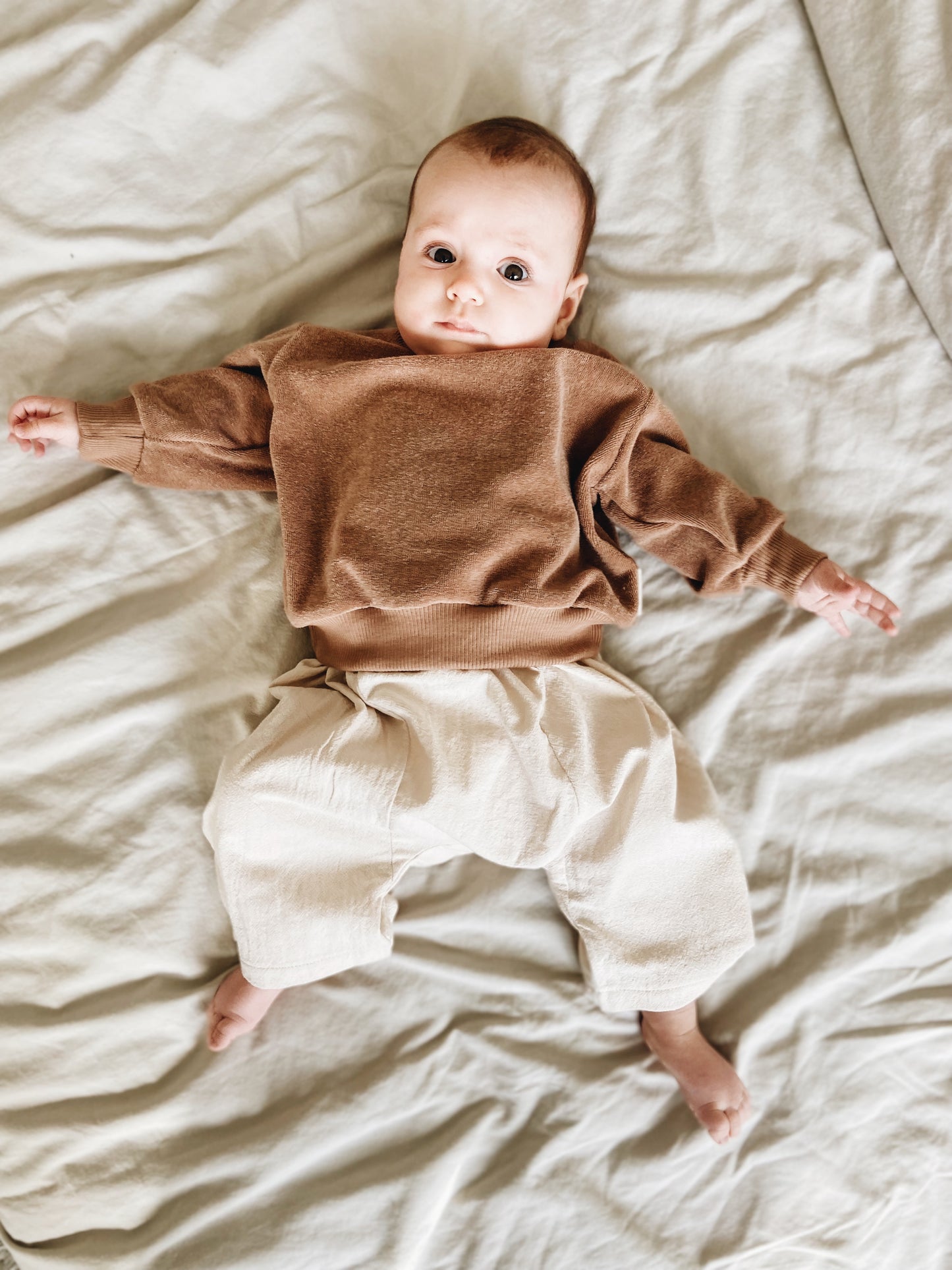 Pantalon Lounge Couleur Naturel